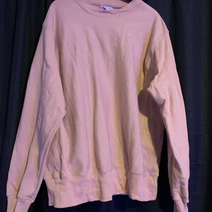 Peach champion crew neck